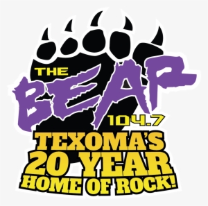 7 The Bear Is Celebrating 20 Years Of Rockin' Texoma - Radio Station #4261261
