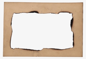 Transparent Burnt Paper Edges Download - Old Photo Frame Png #4261283