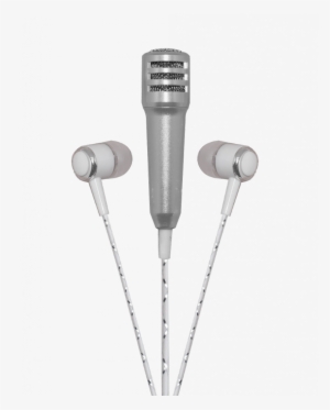 Vkaraokegirls Vkaraokesing Vkaraokeapps Vminimicsilver - Microphone #4261336