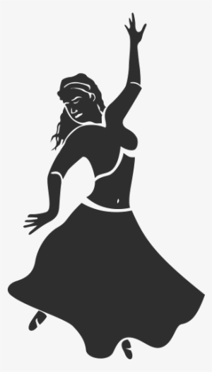 Bollywood Dancer Silhouette Transparent #4261658