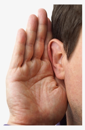 Your Comments And Ideas About The Service You Received - Hand On Ear #4261690