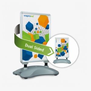 Sidewalk Sign With Water Base Including Two Custom - Roll Up Standard Xl #4263144