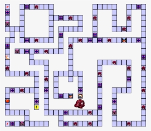 Getsu Fuuma Den Dungeon1 - Getsu Fuuma Den Map #4263354