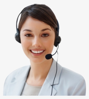 Contact Us - Women-02 - Call Center Woman Png #4263459