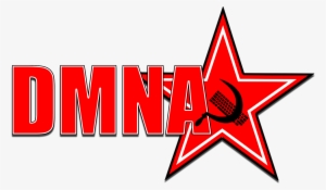 Dmna Logo Red Black White - Cowboys Logo Bordado #4263762