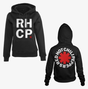 Women's Rhcp Stacked Logo Hoodie - Red Hot Chili Peppers - Stick With Us! (woodstock 1994 #4264049