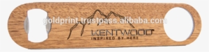 2016 Goldprint Wooden Bottle Opener/wall Hanger Gpwbo16003 - Promo Bottle Opener Magnet #4265223