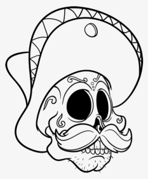 Calaveras Mexicanas Para Colorear #4265430