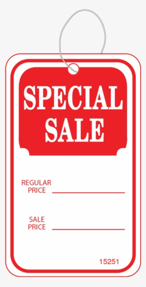 Special Sale Hang Tag With String - Sales #4265471