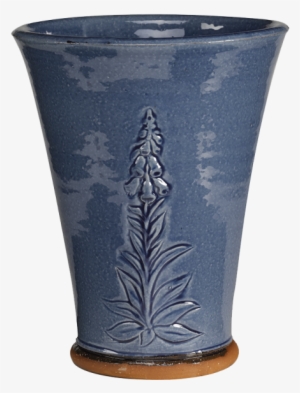 Glazed Foxglove Flowerpot Blue - Foxgloves #4265550