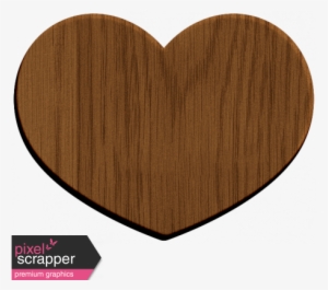 Oregonian Wood Heart - Digital Scrapbooking #4265667