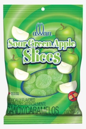 2272200 - Us - Bag - Sour Apple Slices - Seedless Fruit #4265715