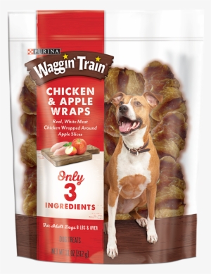 Waggin' Train Chicken & Apple Wraps Dog Treats - Companion Dog #4265758