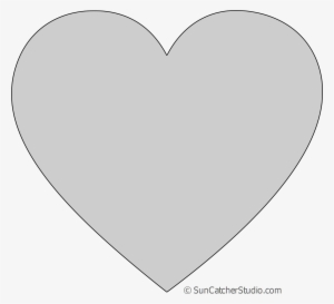 Heart Wood Cutting Board Design, Pattern, Template, - Šablony Na Šití Srdce #4265805