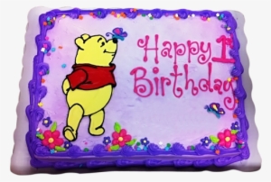 Winnie The Pooh Sheet Cake #4266049