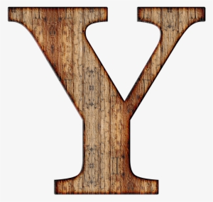 Wooden Capital Letter Y - Wood Letter Y Clipart #4266302