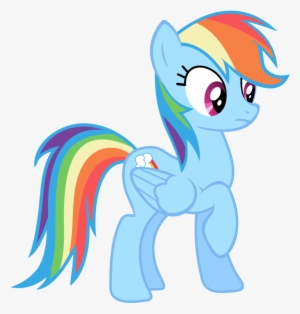 Unicorn Clipart Sad - Unicorn Rainbow Dash #4266448