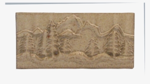 Ceramic Tile Of The Tetons 4×8 Oatmeal - Grand Teton National Park #4266787