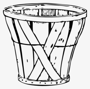 Apple Bushel Basket Clip Art - Hot Air Balloon Basket Clip Art #4266991