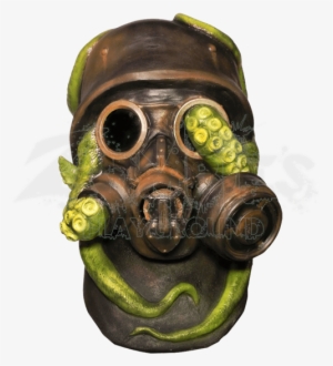 Kraken Warfare Costume Mask - War Gas Mask With Octopus - Costume Accessories Masks #4266993