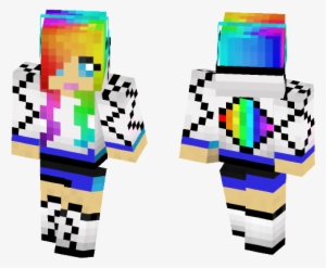 Cute Rainbow Girl - Graphic Design #4267127