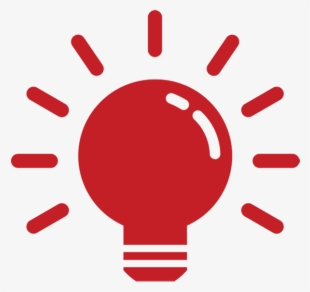 Red Light Bulb Icon #4267335
