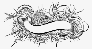 This Is A Beautiful Label Digital Stamp Of A Calligraphy - Banner Clip Art #4267587