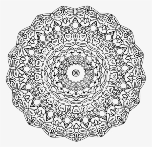 Zentangle Transparent Image - Mandala À Imprimer Gratuit #4268050
