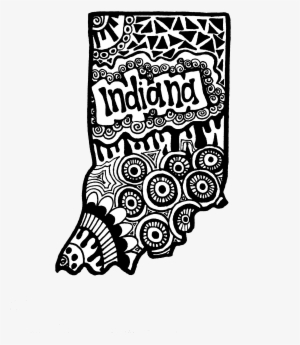 Indiana Zentangle - Illustration #4268384