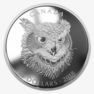 Pure Silver Coin - Zentangle Wolf Coin #4268463