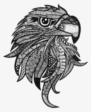 Eagle - Wing Zentangle #4268552