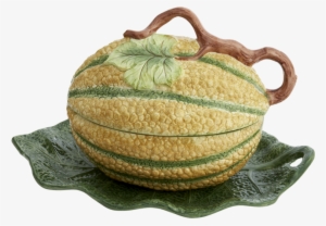 Mottahedeh Melon Tureen W/stand #4269028