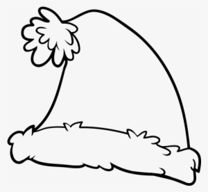 Gorro De Santa Claus Para Colorear #4269126