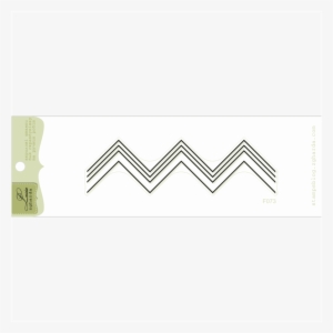 {f073} Stamp "chevron Large" - Line Art #4269189