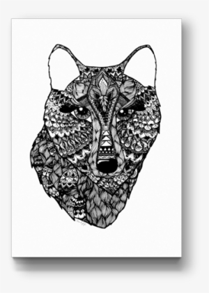 Wolf Poster Matte Paper - Illustration #4269307