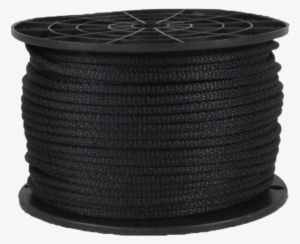 3/16″ Dacron Polyester Rope Black - Polyester #4269943
