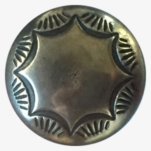 Morning Star Silver Concho Button 5/8" Or - Santa Fe #4269945