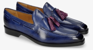 Loafers Leonardo 1 Saphir Tassel Eggplant - Derby Shoe #4270084