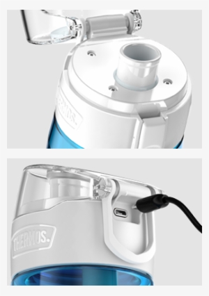 Http - //www - Thermos - Com/products/connected Hydration - Thermos Connected Hydration Bottle With Smart Lid #4270120