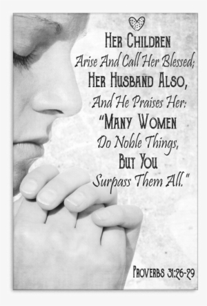 Bible Verse Gifts For Women - Bible Verse On Noble Woman #4270399