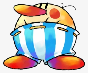 Burt The Bashful Artwork - Super Mario World 2 Yoshi's Island Bosses #4270403