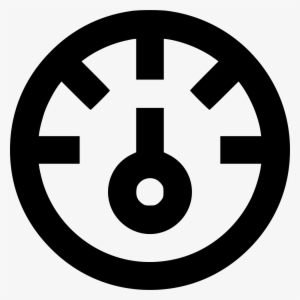 Dashboard Gauge Guage Odometer Speed Speedometer Widget - Recycle Sign In Circle #4270404