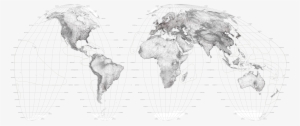 Atlas Of World Black And White #4270561