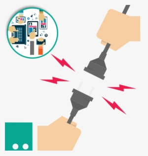 The Unplugged Challenge - Connecting Cables Vector #4270644