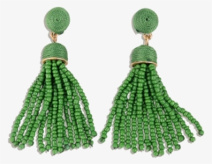 Beaded Tassel Earrings Earrings Lou Lou Boutiques - Earring #4270867