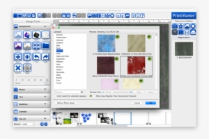 Adding Custom Backgrounds - Printmaster Platinum - Version 7 - Box Pack #4271477