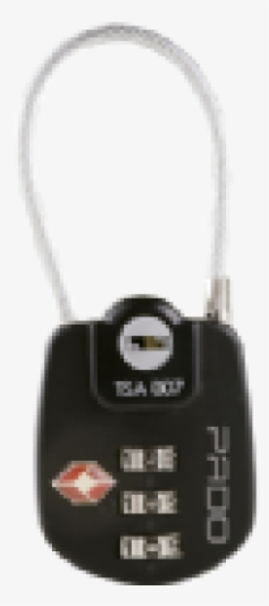 Cadeado Tsa 007 Personal Preto Pado #4271556