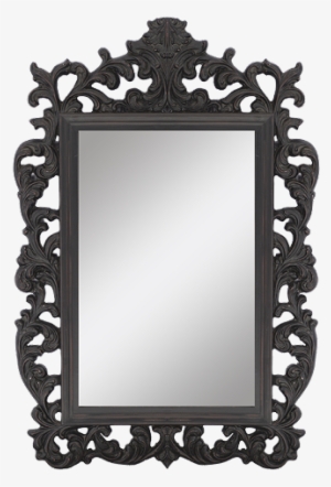 Home > Wall Decor & Mirrors > Ricci Ornate Wall Mirror - Paragon 8642 Ricci Black Mirror #4272227