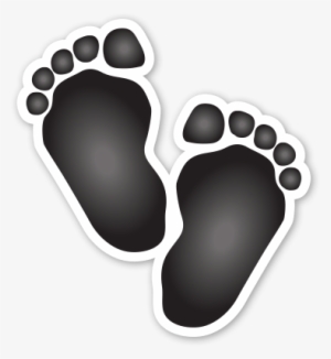 Baby Foot Prints - Clip Art #4272252