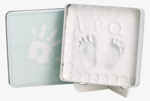 European Babyart Newborn Baby Hand And Foot Print Mud - Baby Art Magic Box Gift Set - Ocean Blue. #4272341